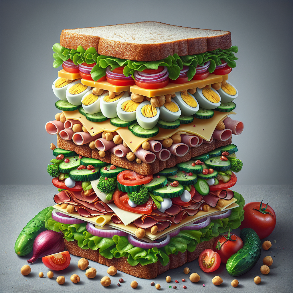 Doğru Sandviç Nasıl Olmalı ? Protein bombası bir tarif!