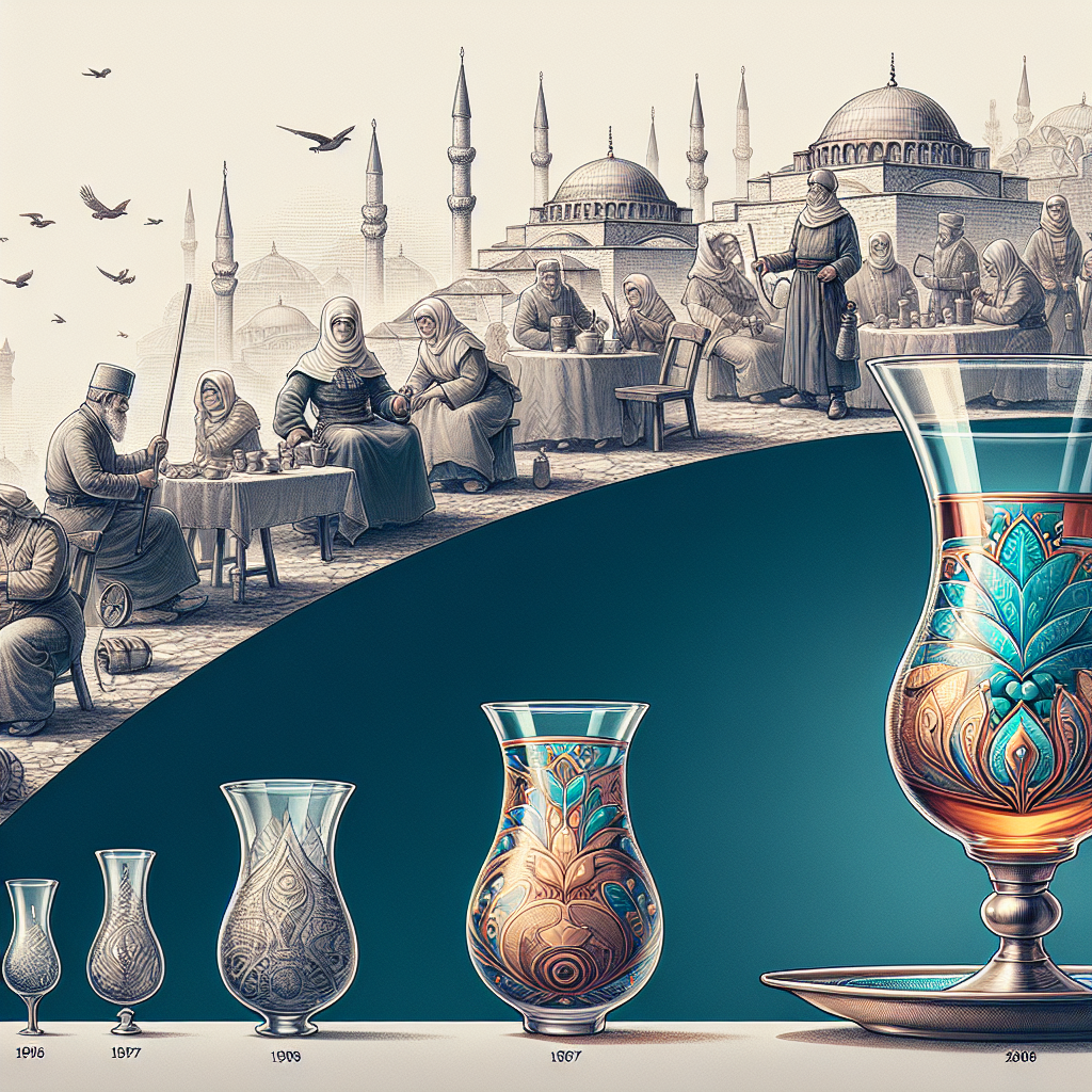 Cam bardağının tarihçesi